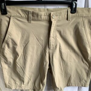 Men's Eddie Bauer Nylon Blend Tan Shorts
